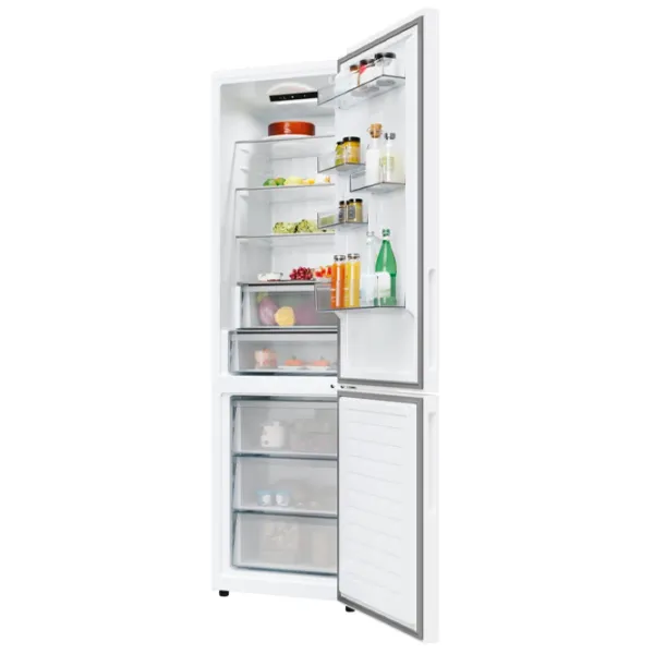 Frigider Candy ECN2CQTEW206 cu congelator jos 409 l / 205 cm / White photo 6