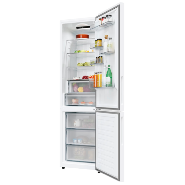 Frigider Candy ECN2CQTEW206 cu congelator jos 409 l / 205 cm / White photo 6