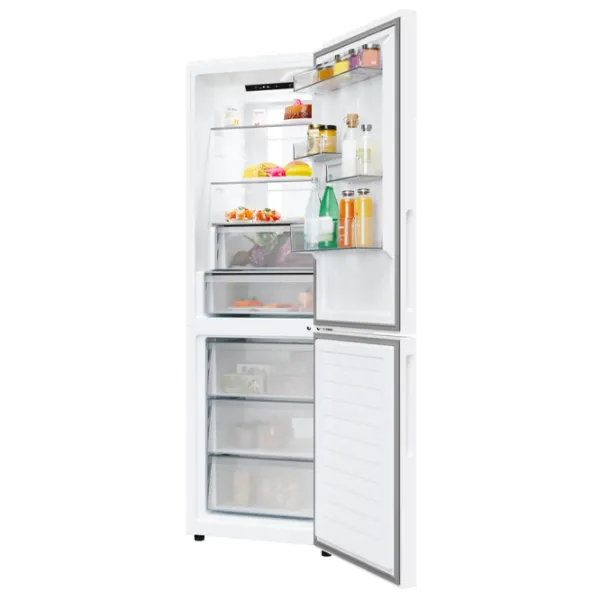 Frigider Candy ECN4CQTEW186 cu congelator jos 355 l / 185 cm / White photo 7