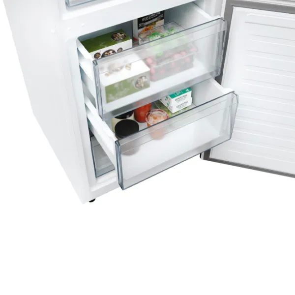Frigider Candy ECN4CQTEW186 cu congelator jos 355 l / 185 cm / White photo 12