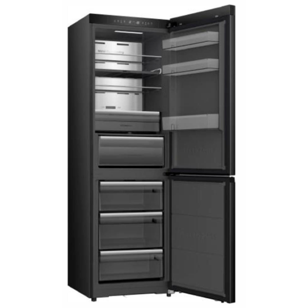 Frigider Hisense RB5K330GSFC cu congelator jos 330 l / 185.6 cm / Black photo 4