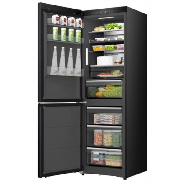 Frigider Hisense RB5K330GSFC cu congelator jos 330 l / 185.6 cm / Black photo 5