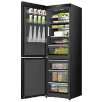 Frigider Hisense RB5K330GSFC cu congelator jos 330 l / 185.6 cm / Black photo 5