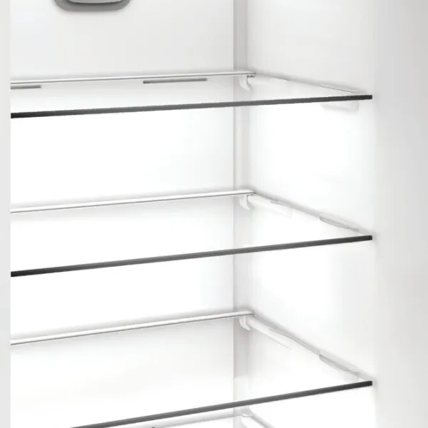 Frigider Whirlpool WHK 25404 XP5E cu congelator jos 355 l / 203.5 cm / Inox photo 7