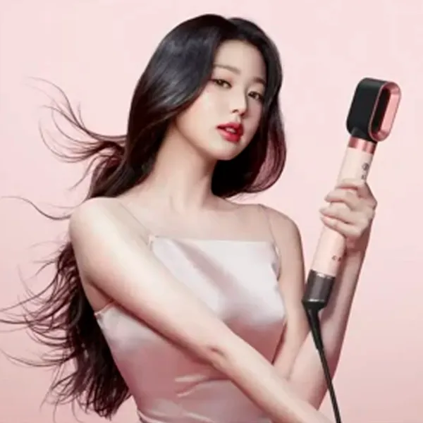 Uscător de păr Dyson HS09 Airwrap Co-anda 1700 W / Pink photo 4