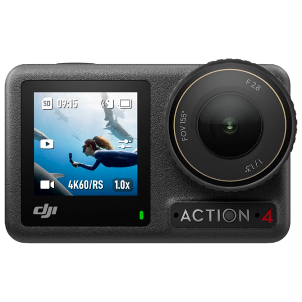 Cameră action DJI Osmo Action 4 Standard Combo  / 1770 mAh / Black photo 1
