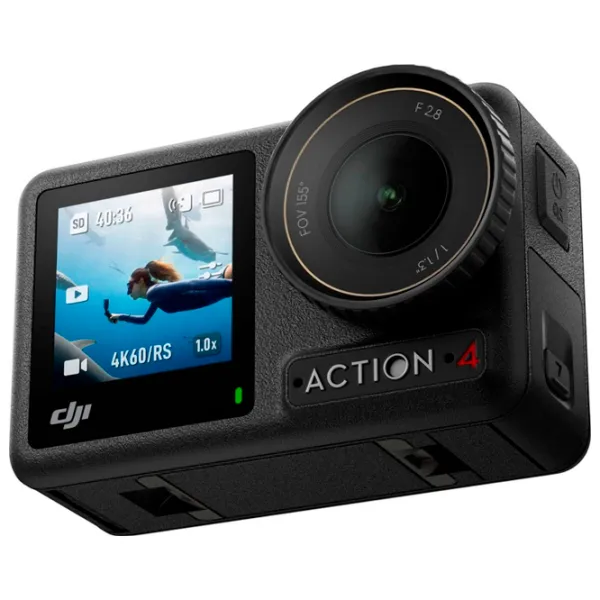 Cameră action DJI Osmo Action 4 Standard Combo  / 1770 mAh / Black photo 2
