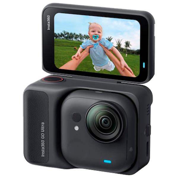 Cameră action Insta360 GO Ultra Standard Bundle  / 1450 mAh / Midnight Black photo 1