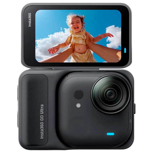 Cameră action Insta360 GO Ultra Standard Bundle  / 1450 mAh / Midnight Black photo 2