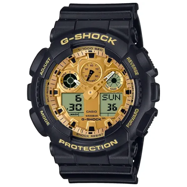 Наручные часы для мужчин Casio GA-100GGB-1A9ER Кварцевый / 51 мм photo 1