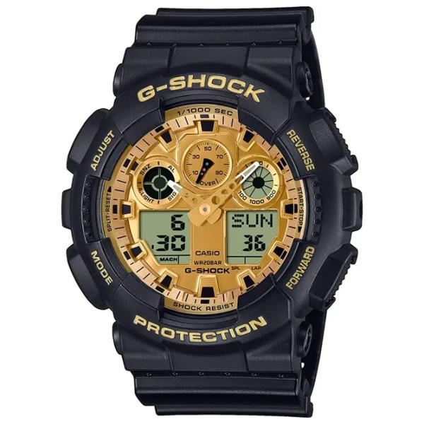 Наручные часы для мужчин Casio GA-100GGB-1A9ER Кварцевый / 51 мм photo 1