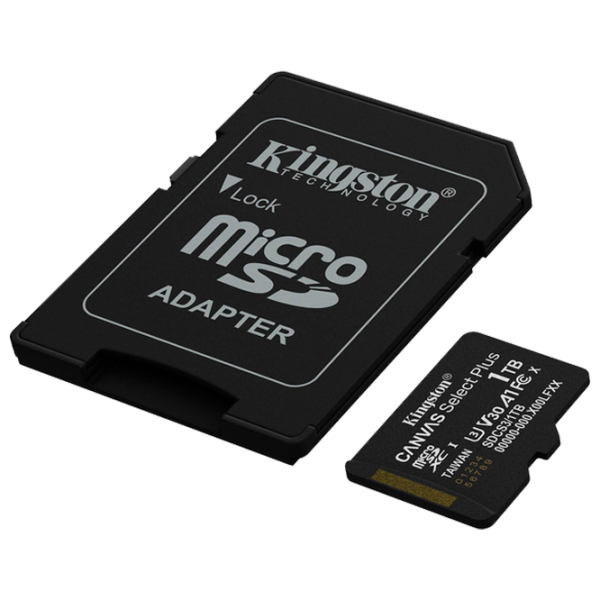 Карта памяти Kingston Canvas Select Plus 1 ТБ MicroSD / Class10 photo 2