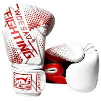 Mănuși de lupte Woesa WSDH86 Box / Adult / 10 oz / White