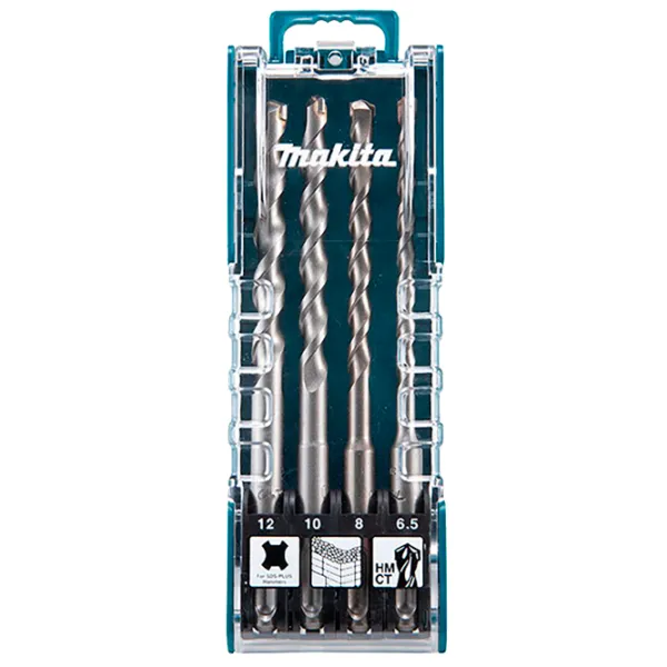 Set de burghie Makita D-74728  SDS-plus photo 1