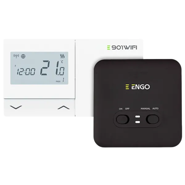 Termostat ENGO E901WIFI Pentru spații închise / Baterie photo 1