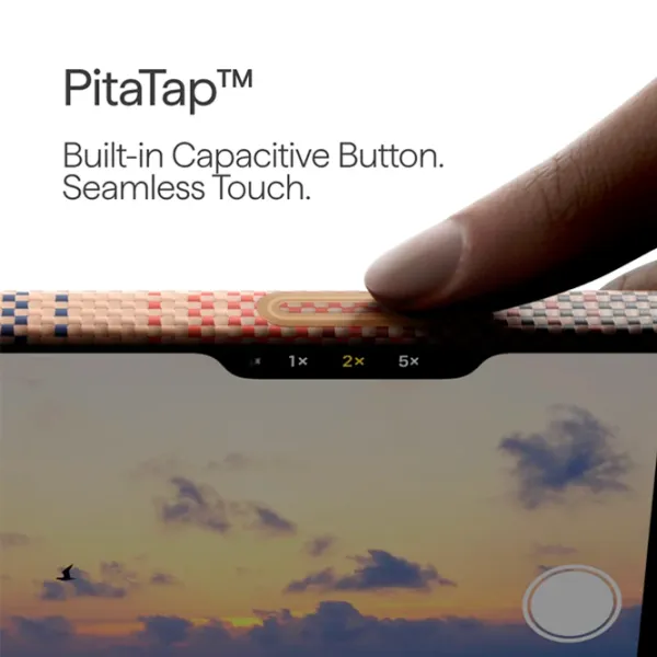 Чехол для смартфона Apple iPhone 17 Pro Max Pitaka / MagSafe Back / ПК / Разноцветный Sunset photo 4