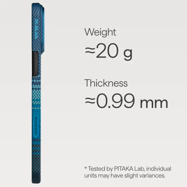 Чехол для смартфона Apple iPhone 17 Pro Max Pitaka / MagSafe Back / ПК / Разноцветный Восход луны  photo 2