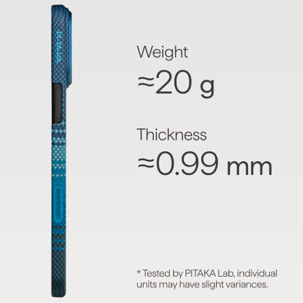 Чехол для смартфона Apple iPhone 17 Pro Max Pitaka / MagSafe Back / ПК / Разноцветный Восход луны  photo 2