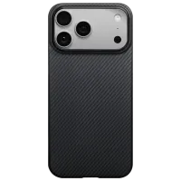 Чехол для смартфона Apple iPhone 17 Pro Max Pitaka / MagSafe Back / ПК / Серый Черный