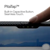 Husă pentru smartphone Apple iPhone 17 Pro Pitaka / MagSafe Back / PC / Gray Black photo 4