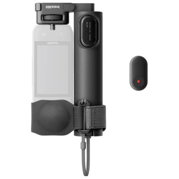 Селфи палка Insta360 Foldable 2-in-1 Remote Kit Bluetooth / Черный photo 1