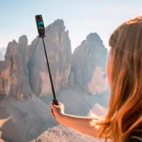Selfie Stick Insta360 Foldable 2-in-1 Remote Kit Bluetooth / Black photo 8