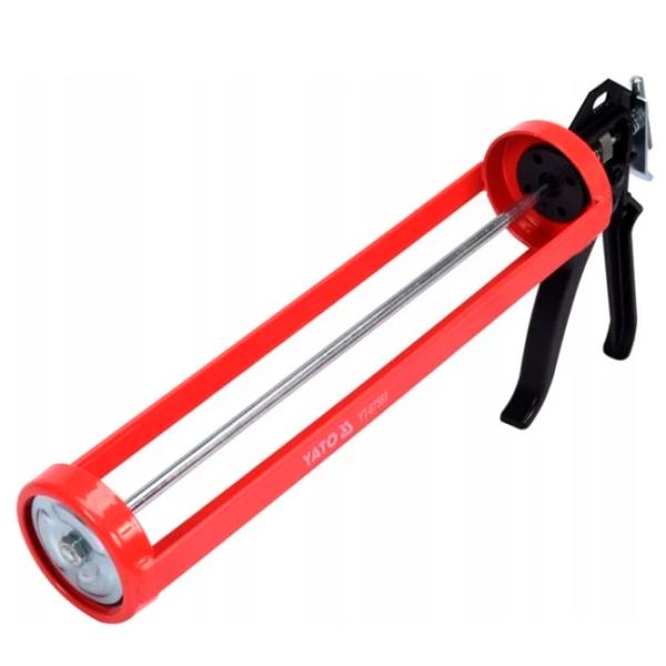 Pistol pentru silicon Yato YATO Red photo 3