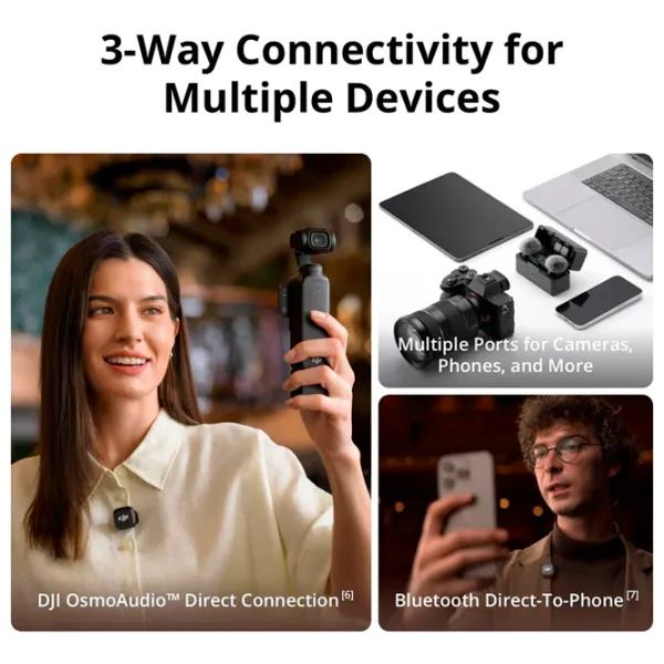 Передатчик DJI Mic 3 Transmitter Черный photo 13
