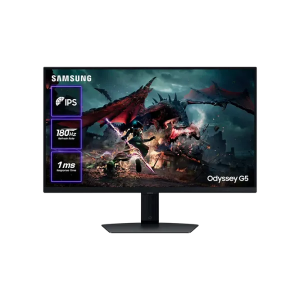 Монитор Samsung Odyssey G5 S27DG500E 27" WQHD 180 Гц / 1 мс / Черный photo 1