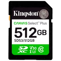 Card memorie Kingston Canvas Select Plus 512 GB SD / Class10