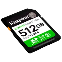Карта памяти Kingston Canvas Select Plus 512 ГБ SD / Class10 photo 2