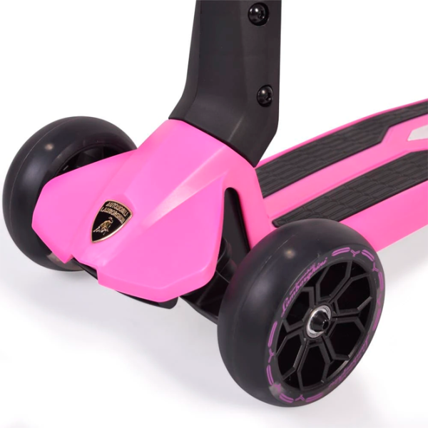 Детский трёхколёсный самокат Moni Lamborghini (MT.226499) 50 кг/ Розовый photo 5 Детский трёхколёсный самокат Moni Lamborghini (MT.226499) 50 кг/ Розовый photo 5