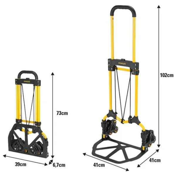 Грузовая тележка Stanley SXWT-FT584 Желтый / 60 кг photo 5