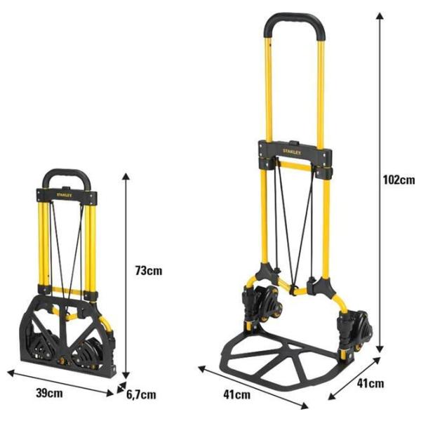 Грузовая тележка Stanley SXWT-FT584 Желтый / 60 кг photo 5