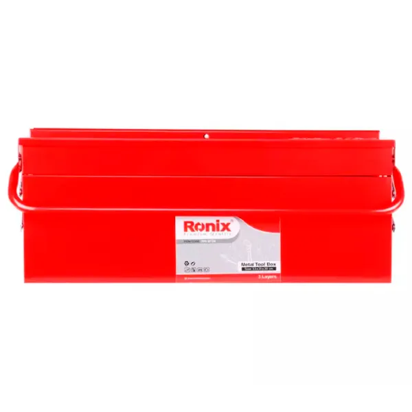 Ящик для инструментов Ronix RH-9104 1 шт. Металл photo 2 Ящик для инструментов Ronix RH-9104 1 шт. Металл photo 2