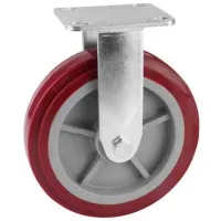 Roată Tolsen 62947 200 mm / Fixă / Pentru cărucioare