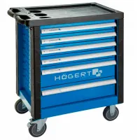 Cărucior pentru scule Hoegert HT7G052 171 buc. Metal