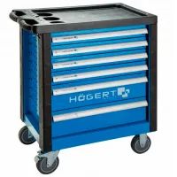 Cărucior pentru scule Hoegert HT7G056 214 buc. Metal