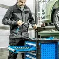 Тележка для инструментов Hoegert HT7G056 214 шт. Металл photo 4