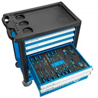 Тележка для инструментов Hoegert HT7G056 214 шт. Металл photo 5