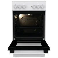 Aragaz Gorenje GEC5A10WG Electrică/ White/ Black photo 2