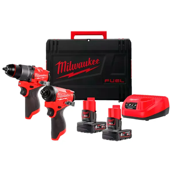 Набoр инструментов Milwaukee M12FPP2A2-602X 12 В / 2 photo 1