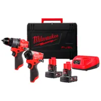 Set de instrumente Milwaukee M12FPP2A2-602X 12 V / 2
