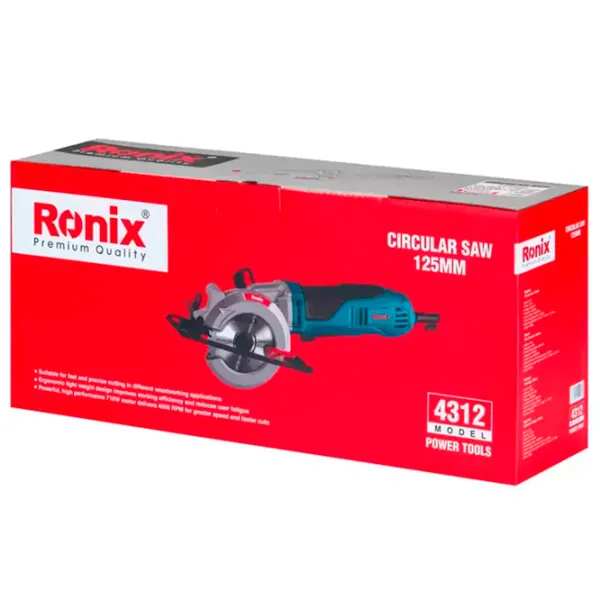 Fierăstrău circular Ronix 4312 125 mm / Green photo 10