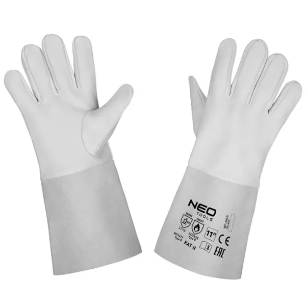 Защитные перчатки Neo Gloves Кожа / Белый photo 1