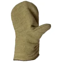 Mănuși de protecție Profmet Two-fingered canvas Prelată / Brown