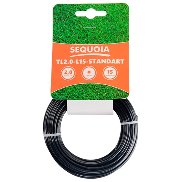 Леска для триммера Sequoia TL2.0-L15-STANDART  / / 15 м photo 1