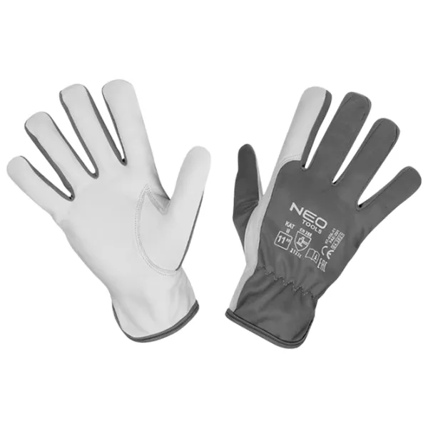 Mănuși de protecție Neo 97-656-11 Poliester / Gray White photo 1
