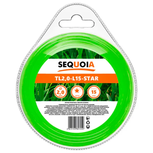 Fir pentru trimmer Sequoia TL2.0-L15-Star  / / 15 m photo 1