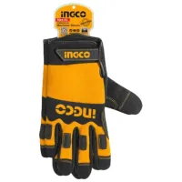 Mănuși de protecție INGCO Technical gloves Microfiber / Yelow